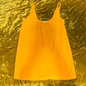 Vibrant Yellow Zara bathing suit coverup
